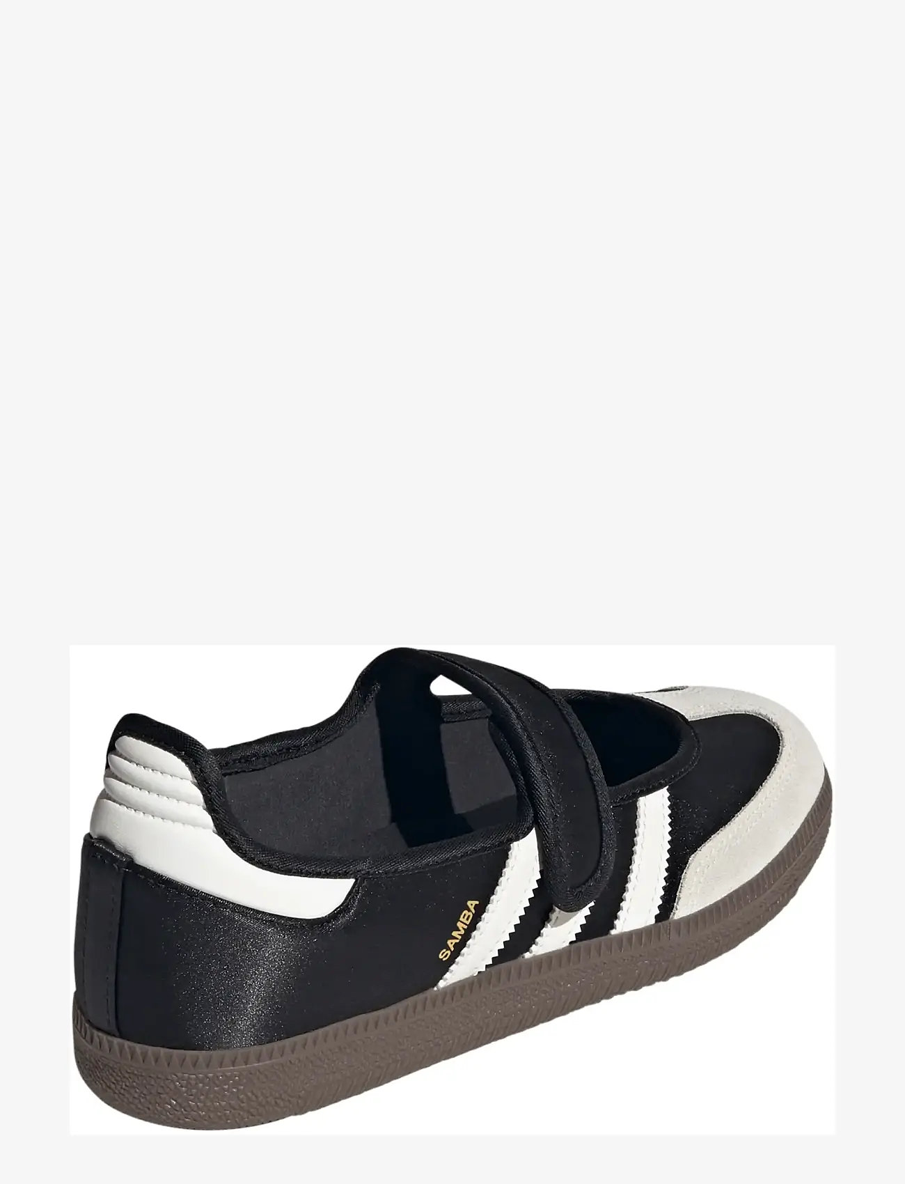 adidas Originals - SAMBA JANE W - lave sneakers - cblack/owhite/goldmt - 3