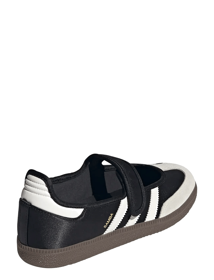 adidas Originals - SAMBA JANE W - lave sneakers - cblack/owhite/goldmt - 3