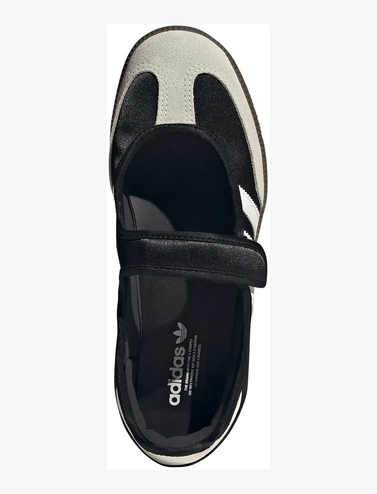 adidas Originals - SAMBA JANE W - lave sneakers - cblack/owhite/goldmt - 4