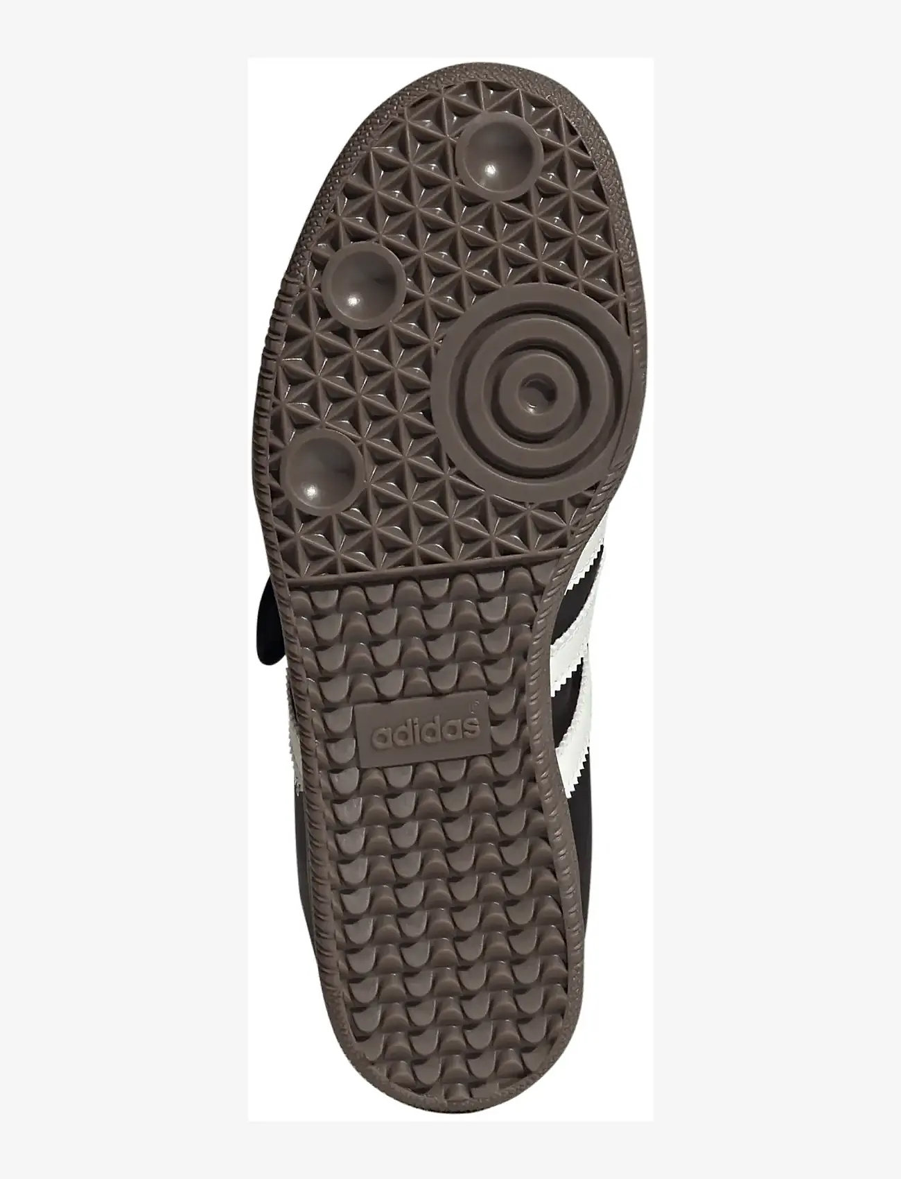 adidas Originals - SAMBA JANE W - lave sneakers - cblack/owhite/goldmt - 5