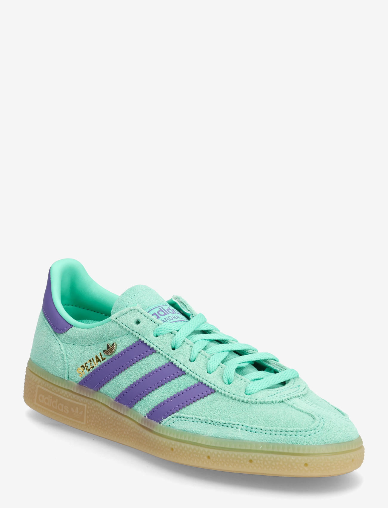 adidas Originals - HANDBALL SPEZIAL W - niedrige sneakers - hiregr/purrus/goldmt - 0