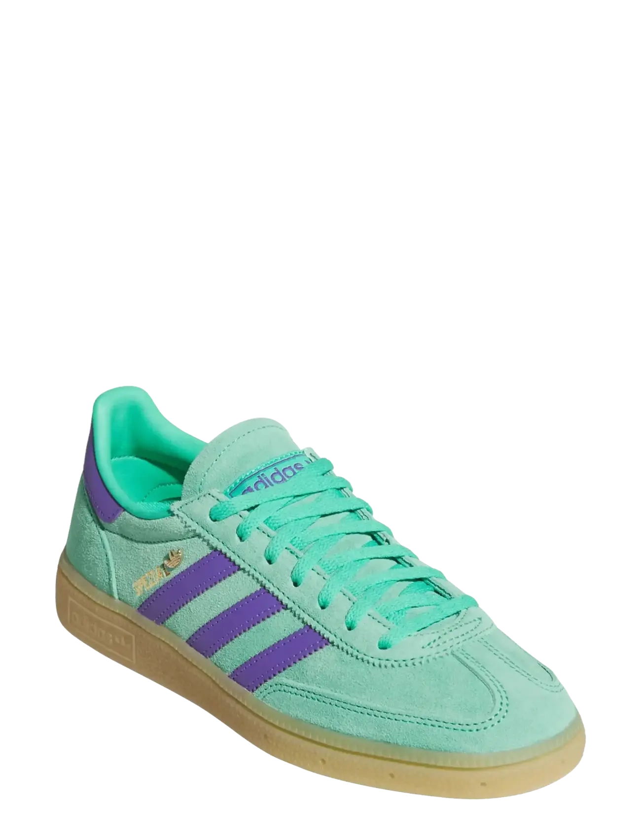 adidas Originals HANDBALL SPEZIAL W - View all - HIREGR/PURRUS/GOLDMT / green