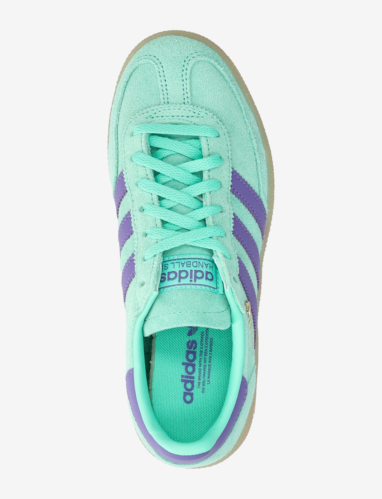 adidas Originals - HANDBALL SPEZIAL W - niedrige sneakers - hiregr/purrus/goldmt - 3