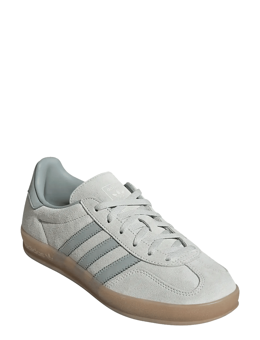 adidas Originals - GAZELLE INDOOR W - tennised - lingrn/wosa/gum5 - 0