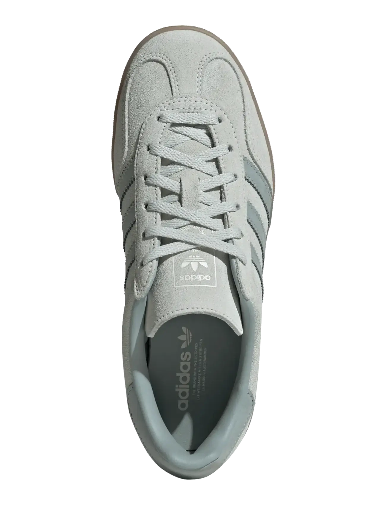 adidas Originals - GAZELLE INDOOR W - baskets basses - lingrn/wosa/gum5 - 4