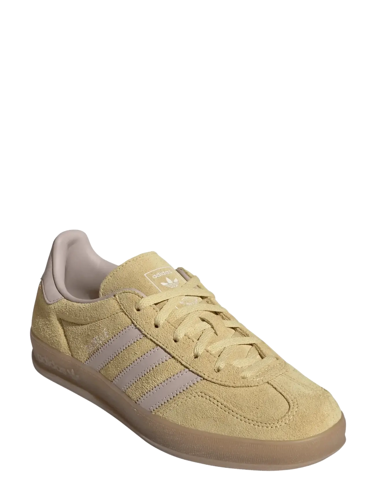 adidas Originals GAZELLE INDOOR W - Lave sneakers - ALMYEL/WONQUA/GUM5 / yellow