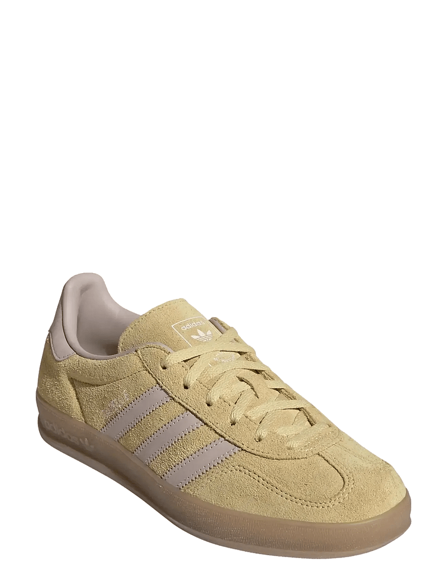 adidas Originals - GAZELLE INDOOR W - low top sneakers - almyel/wonqua/gum5 - 0