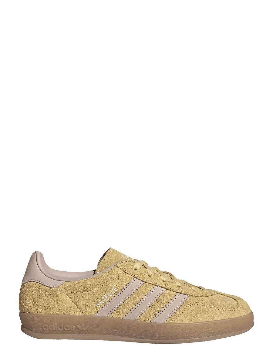 adidas Originals - GAZELLE INDOOR W - low top sneakers - almyel/wonqua/gum5 - 1