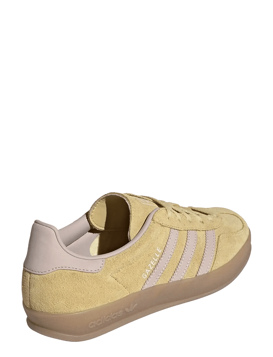 adidas Originals - GAZELLE INDOOR W - low top sneakers - almyel/wonqua/gum5 - 3