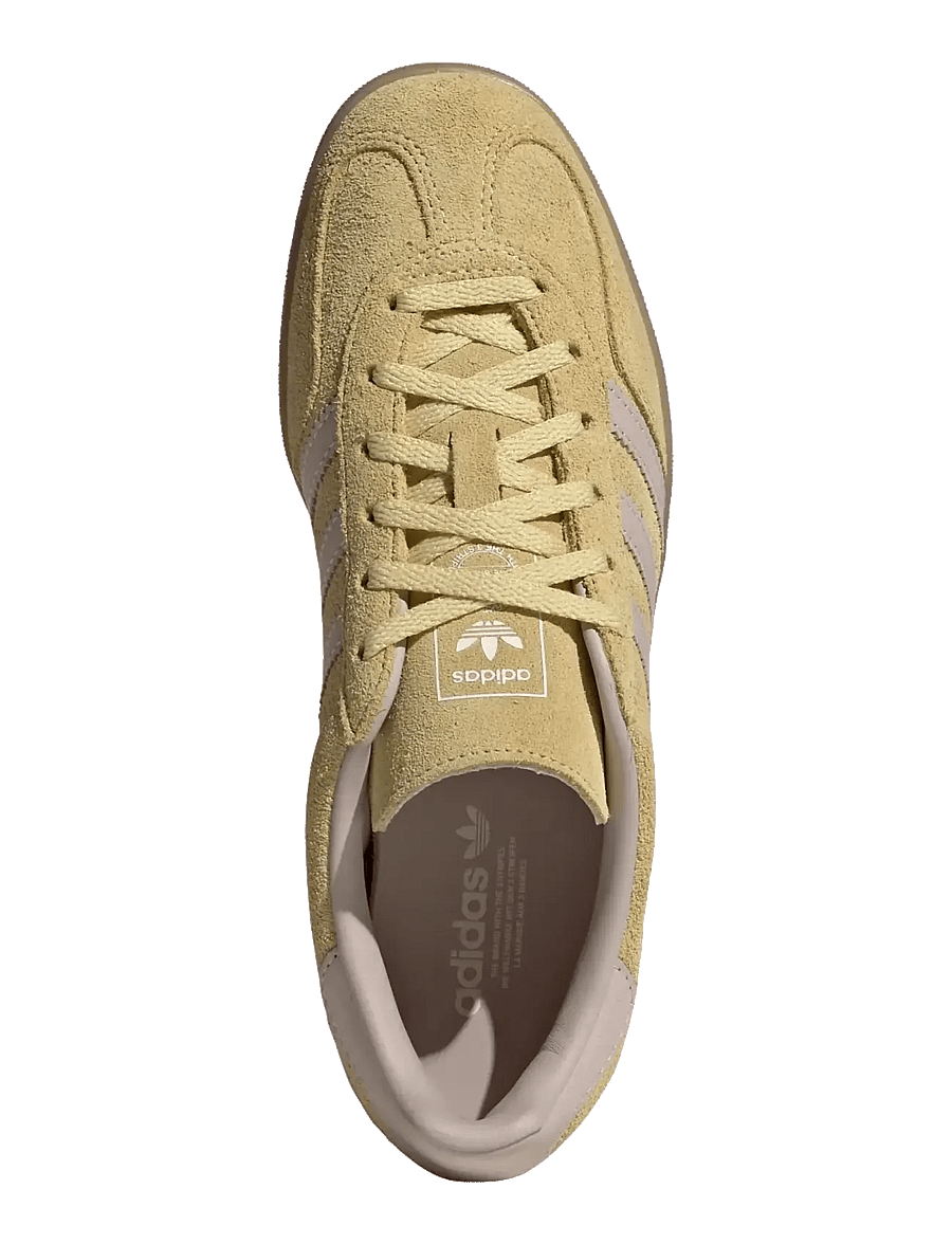 adidas Originals - GAZELLE INDOOR W - low top sneakers - almyel/wonqua/gum5 - 4