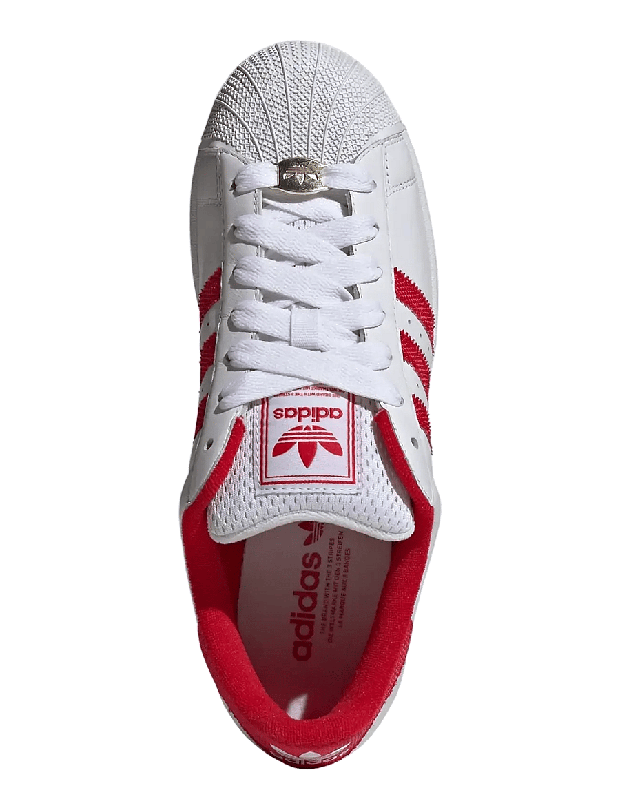 adidas Originals - SUPERSTAR II - kõrge säärega tossud - ftwwht/betsca/goldmt - 4