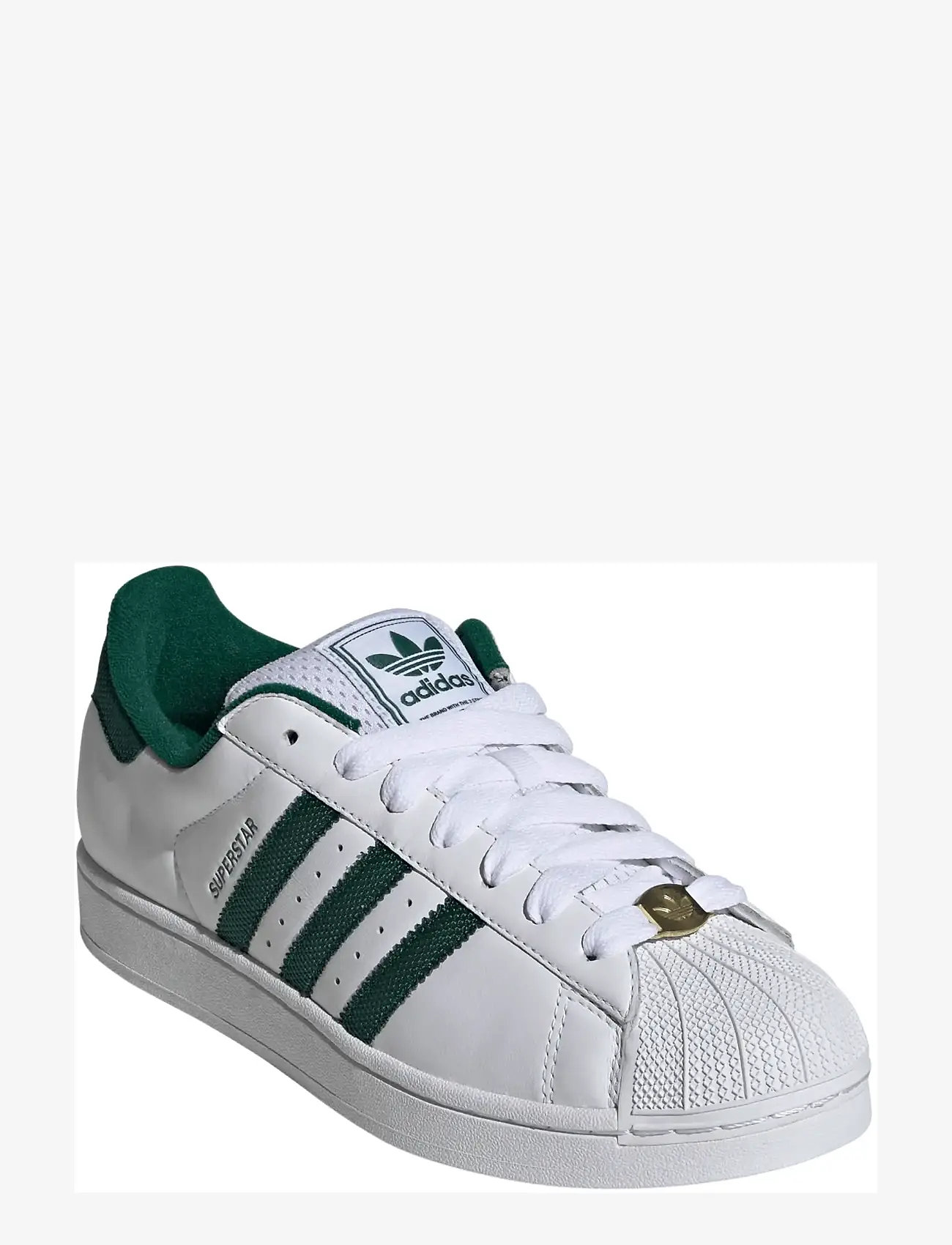 adidas Originals - SUPERSTAR II - lave sneakers - ftwwht/cgreen/goldmt - 0