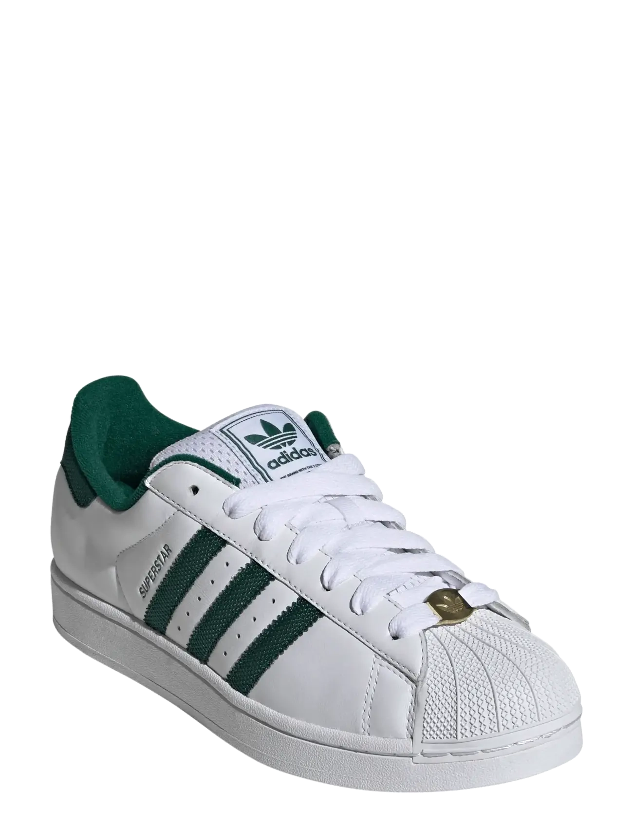 adidas Originals SUPERSTAR II - Sneakers - FTWWHT/CGREEN/GOLDMT / white