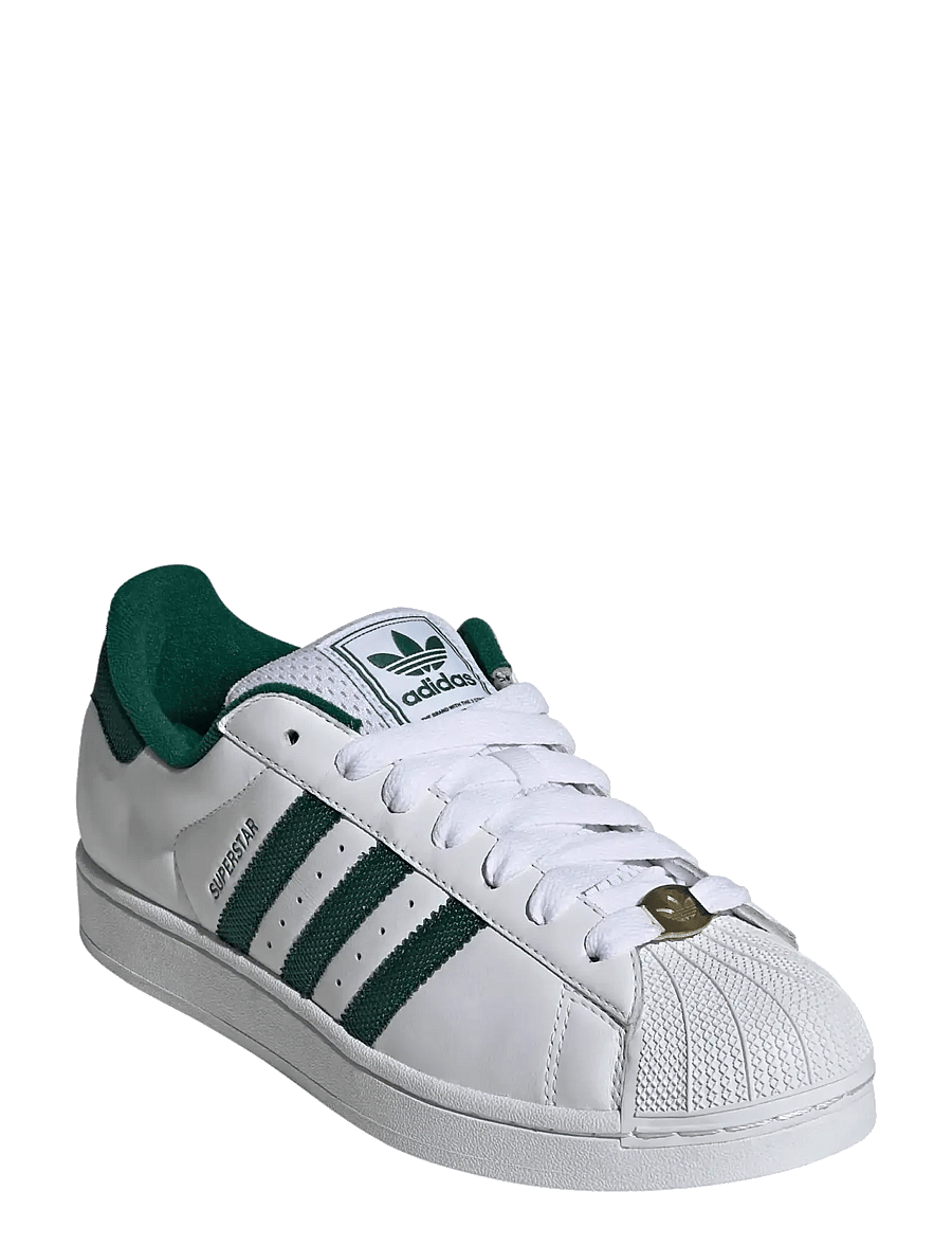 adidas Originals - SUPERSTAR II - niedrige sneakers - ftwwht/cgreen/goldmt - 0