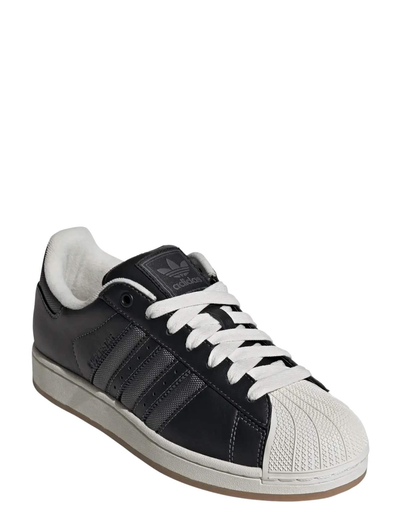 adidas Originals SUPERSTAR II - adidas - CBLACK/GREFIV/OWHITE / black