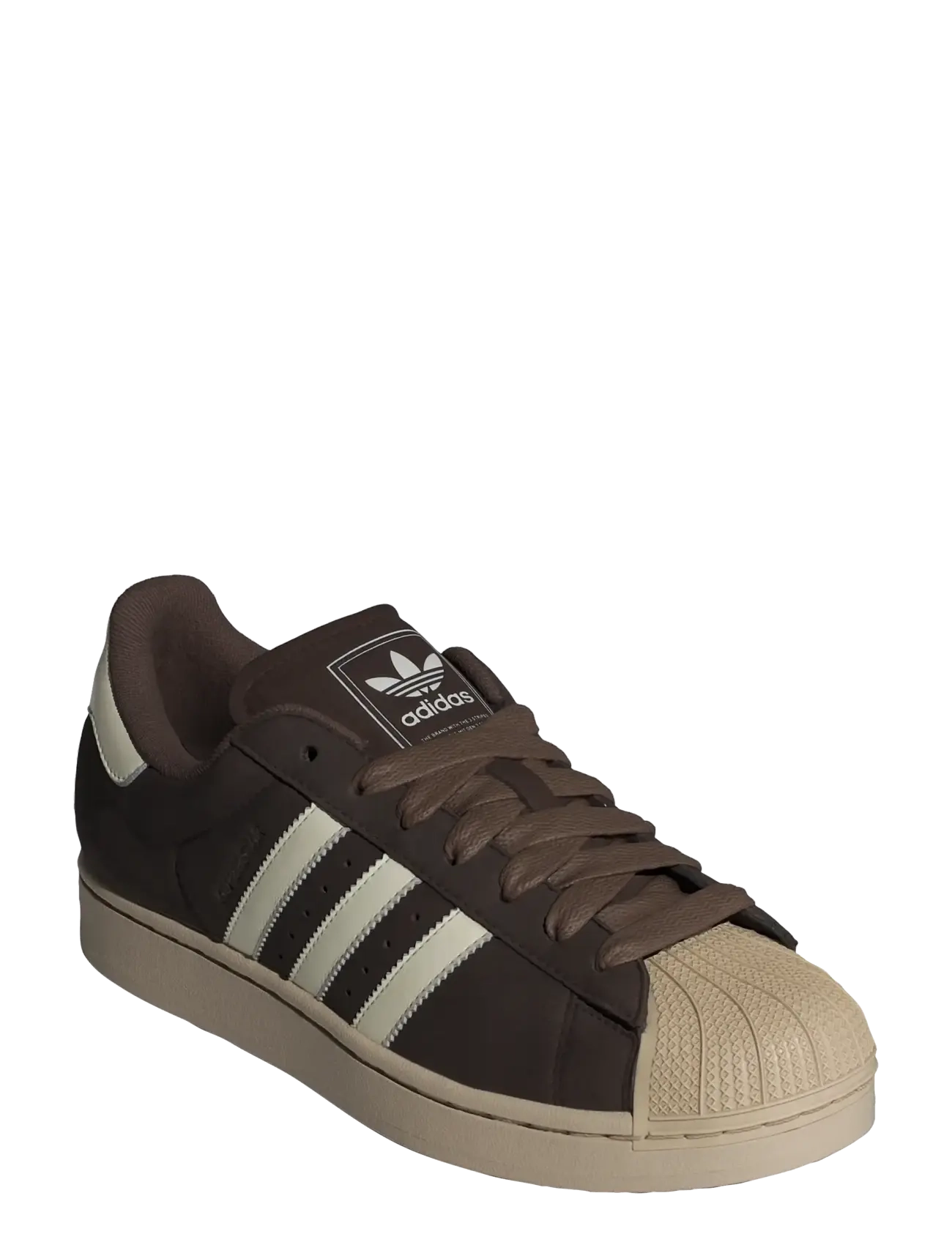 adidas Originals SUPERSTAR II - Shoes - AUCO/OWHITE/STOKHA / brown
