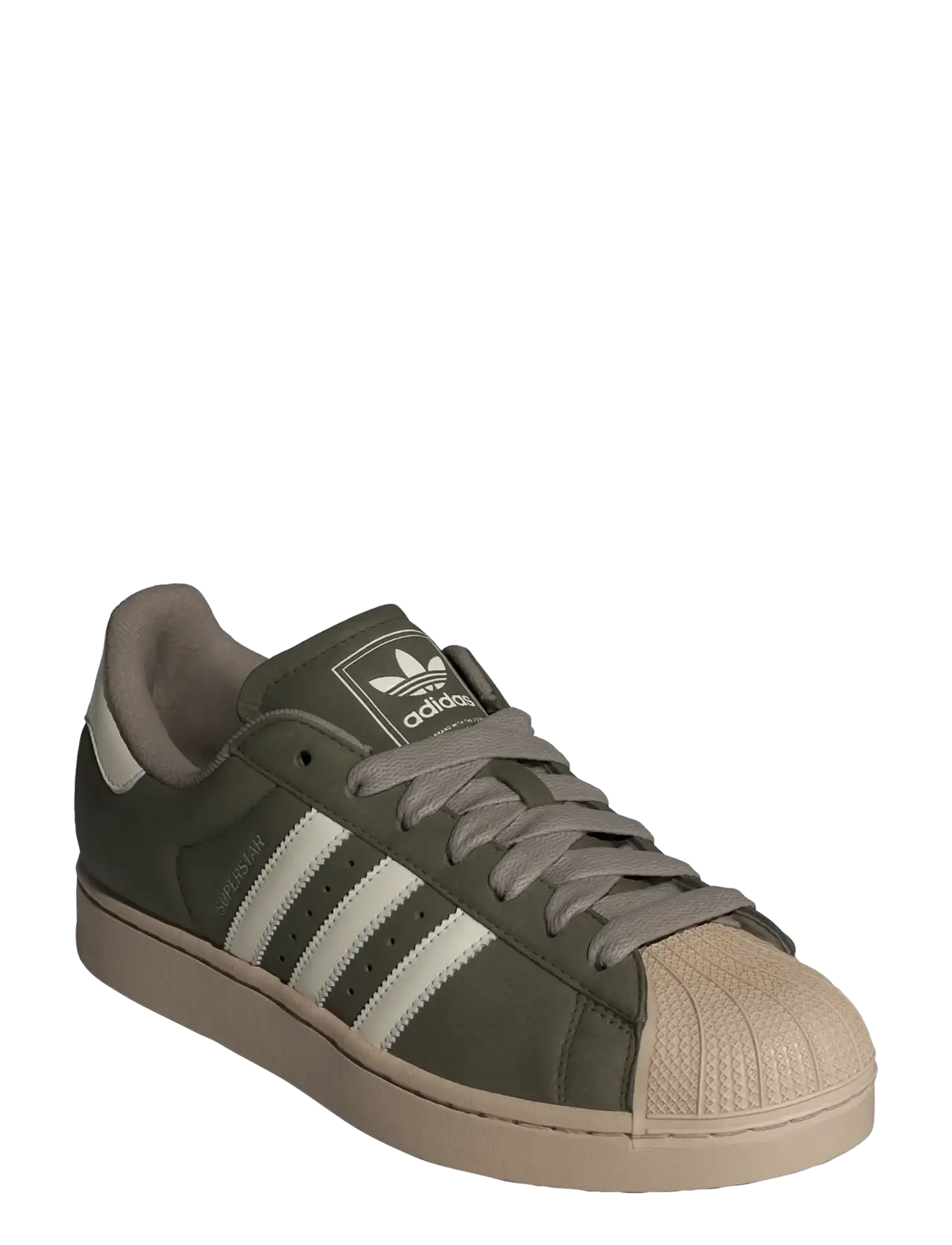 adidas Originals Superstar Ii, 42, Sport Sneakers, Khakigrün - Low Top Frauen