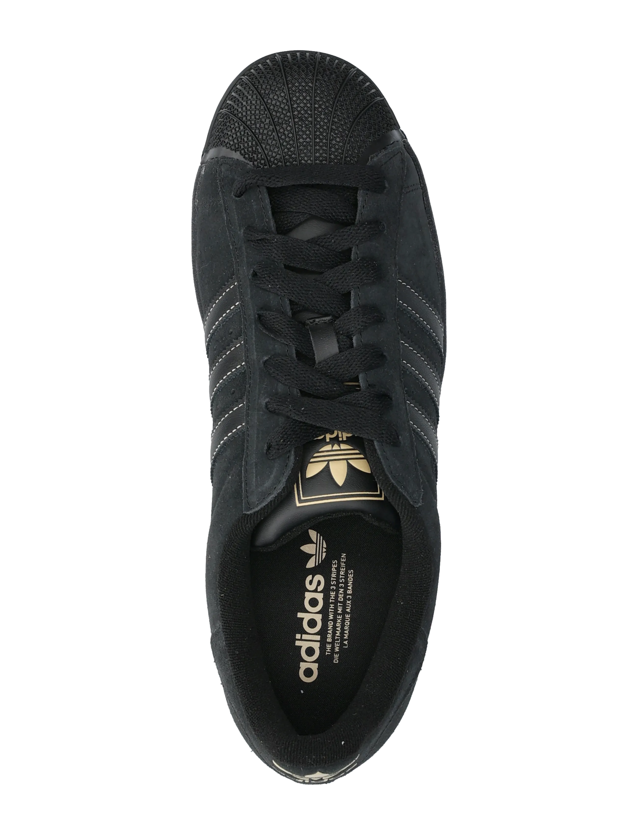 adidas Originals - SUPERSTAR II - lave sneakers - cblack/cblack/stokha - 3