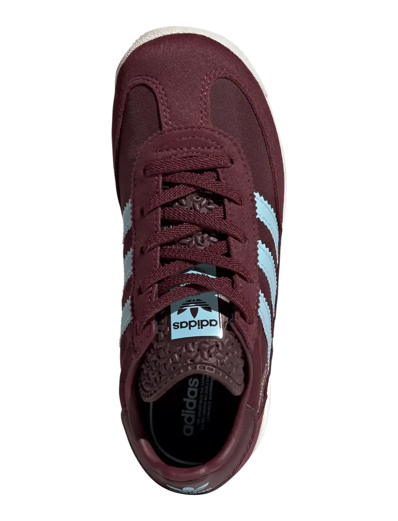 adidas Originals - SL 72 RS EL C - lav ankel - maroon/iceblu/owhite - 4