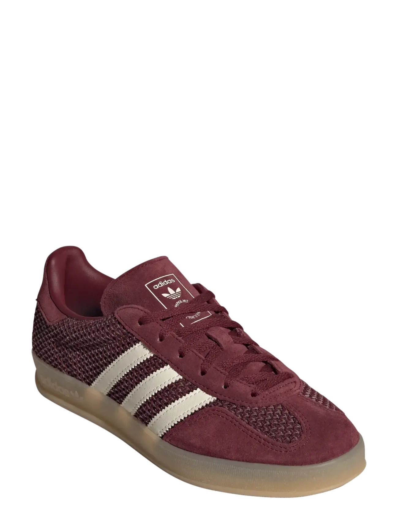 adidas Originals GAZELLE INDOOR W - Sneakers - SHARED/WONBEI/SHARED / burgundy