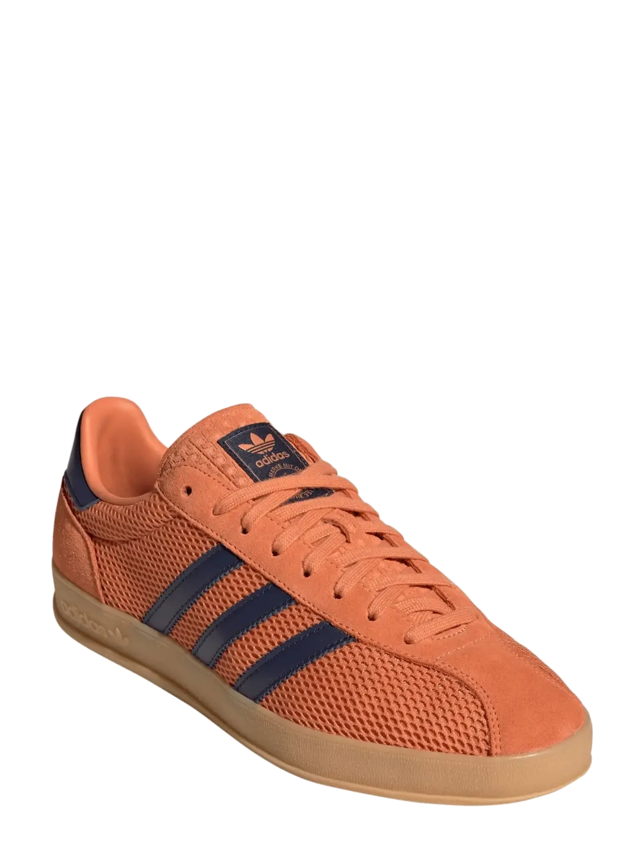 adidas Originals Gazelle Indoor Pro, Mænd, Mesh Sneakers, Orange, Str: 40 2/3