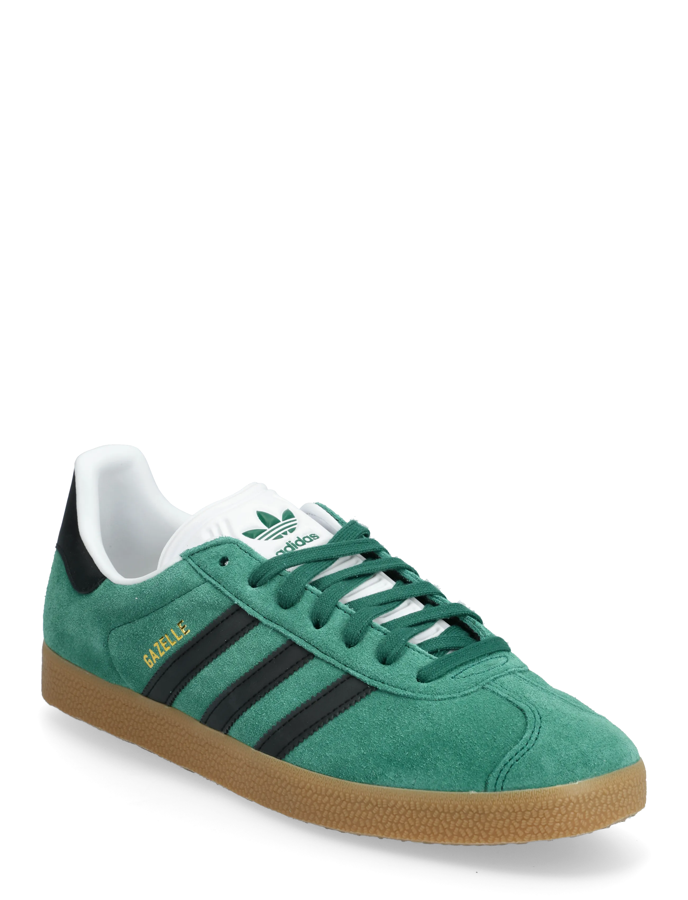 adidas Originals GAZELLE - Sneakers - CGREEN/CBLACK/FTWWHT / green