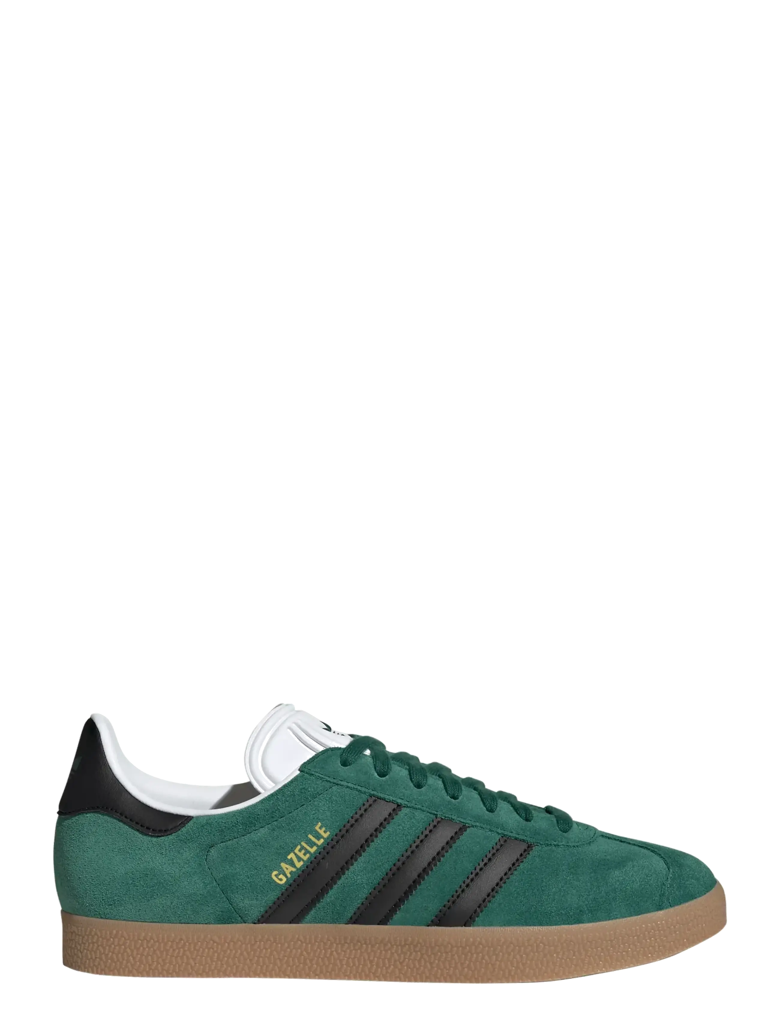 adidas Originals - GAZELLE - niedrige sneakers - cgreen/cblack/ftwwht - 1