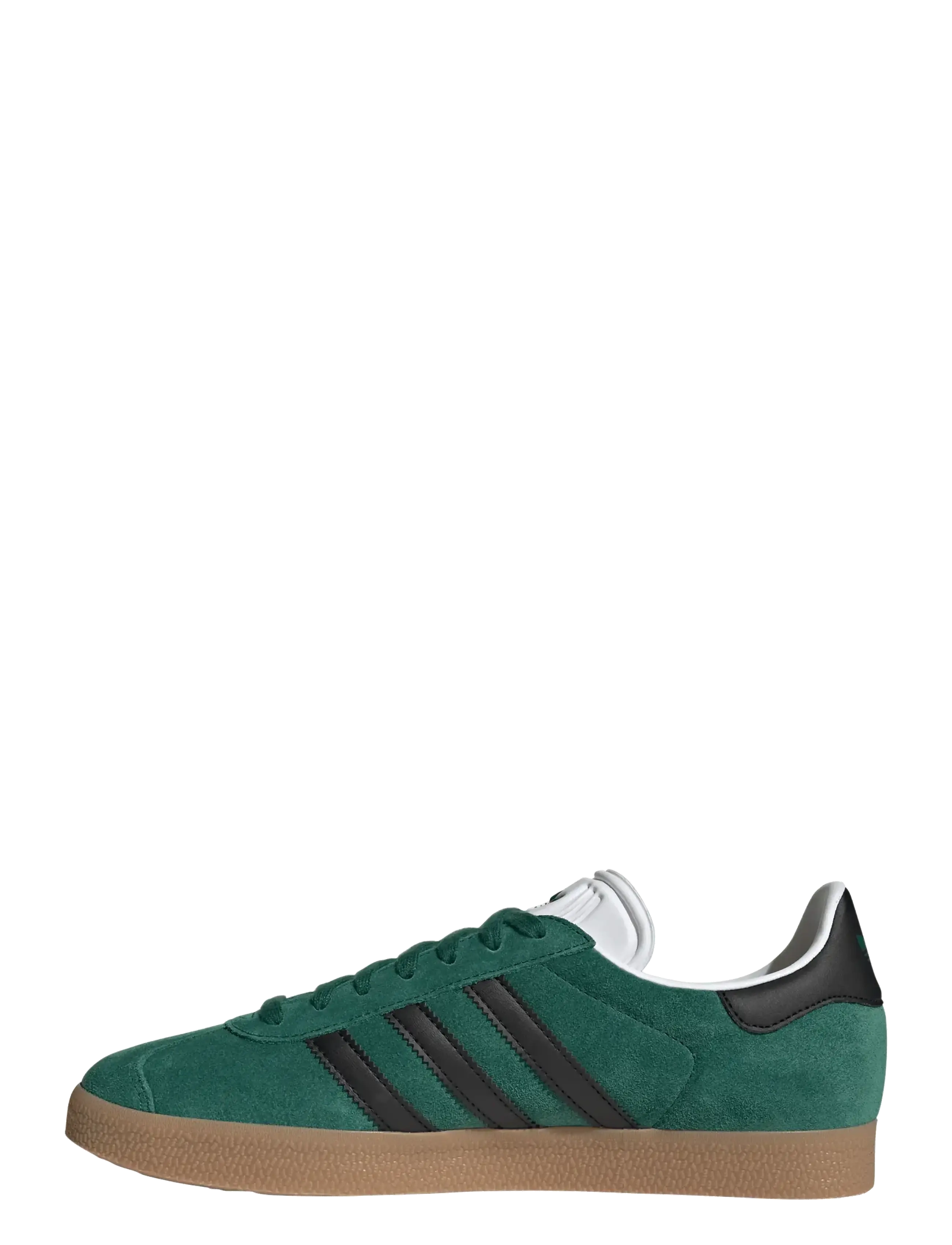 adidas Originals - GAZELLE - niedrige sneakers - cgreen/cblack/ftwwht - 2