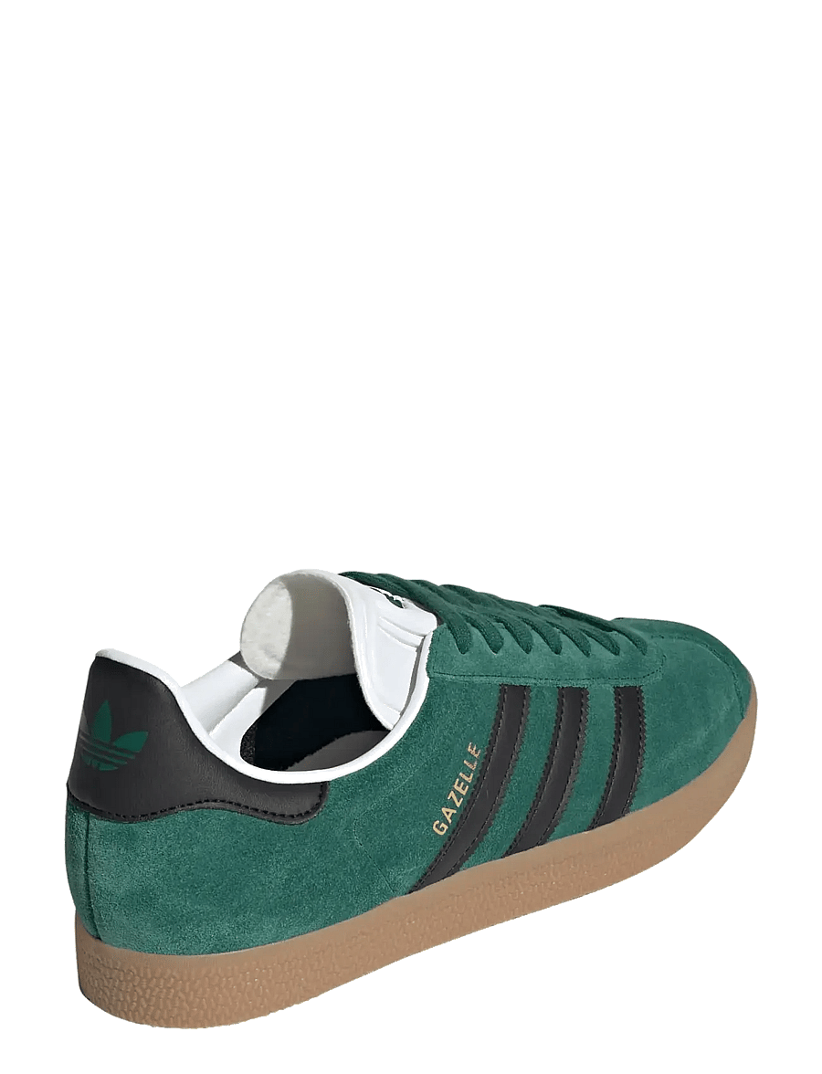 adidas Originals - GAZELLE - niedriger schnitt - cgreen/cblack/ftwwht - 3