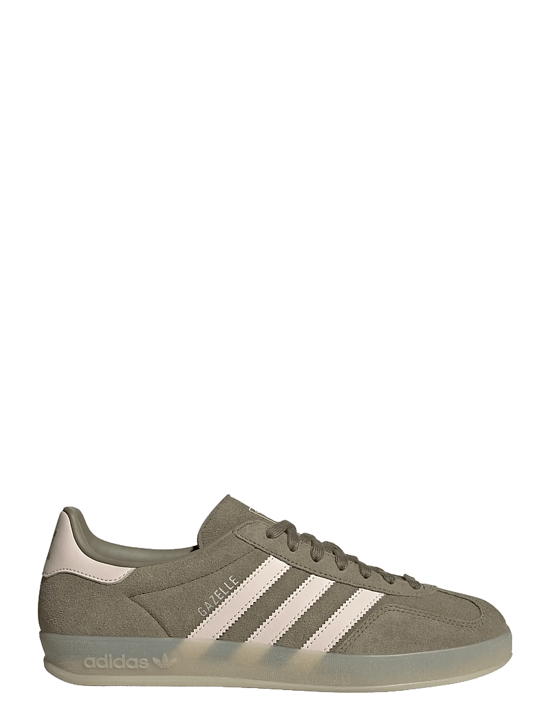 adidas Originals - GAZELLE INDOOR - kõrge säärega tossud - olistr/wonqua/clay - 1