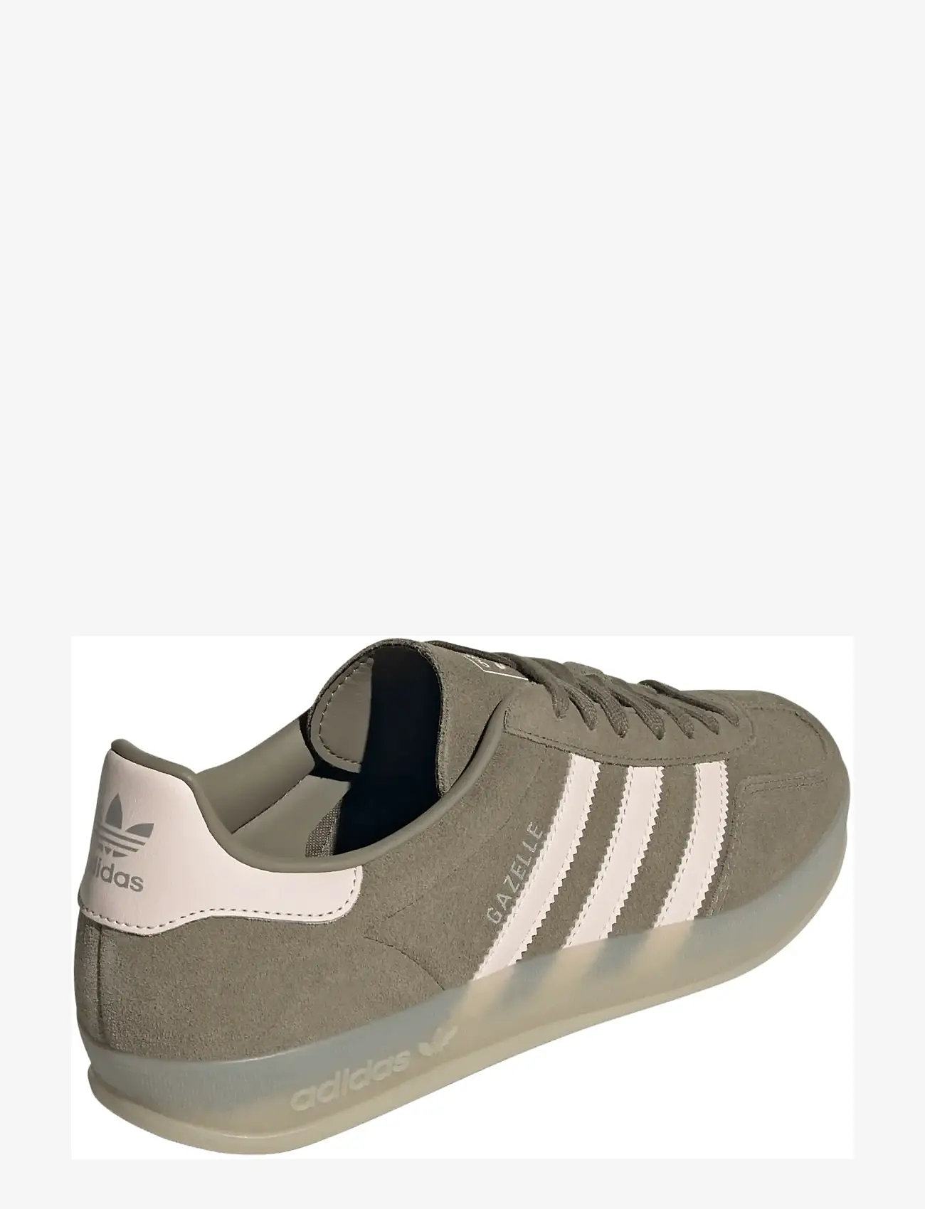 adidas Originals - GAZELLE INDOOR - kõrge säärega tossud - olistr/wonqua/clay - 3