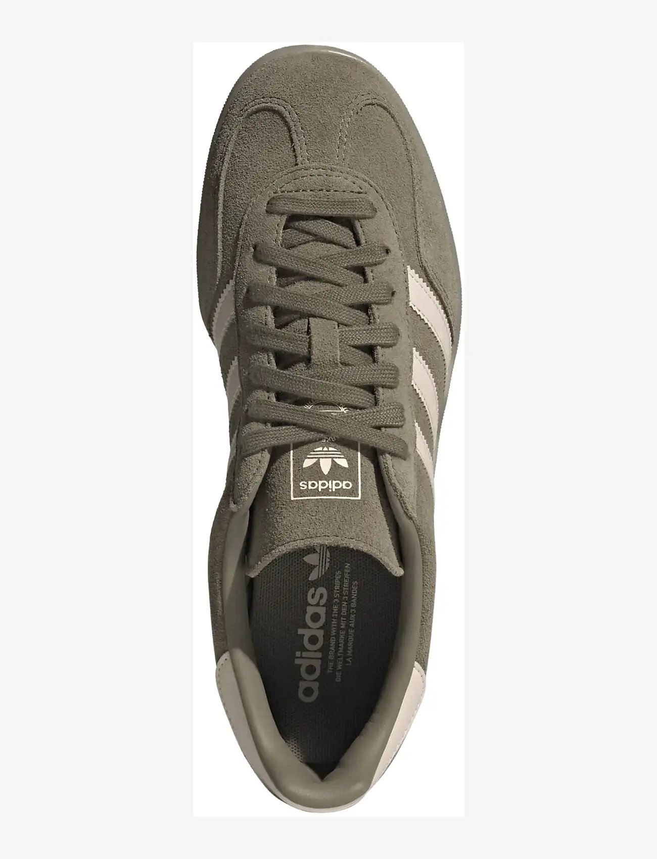 adidas Originals - GAZELLE INDOOR - kõrge säärega tossud - olistr/wonqua/clay - 4