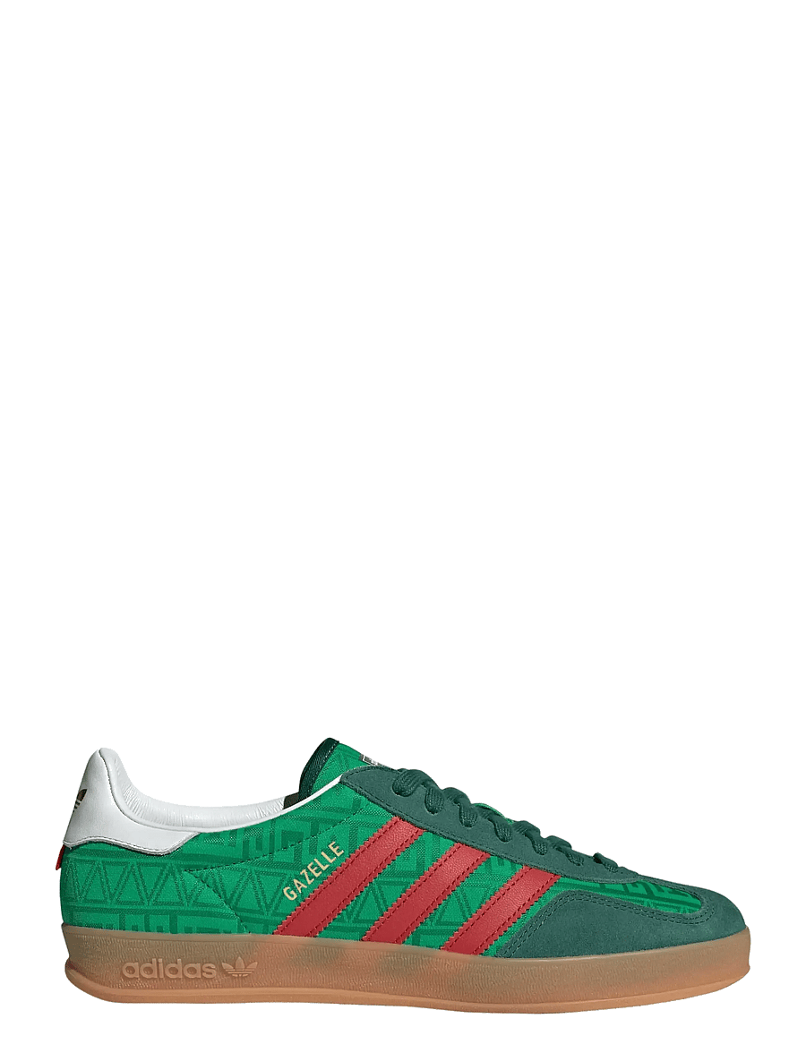 adidas Originals - GAZELLE INDOOR - laag sneakers - green/betsca/cgreen - 1