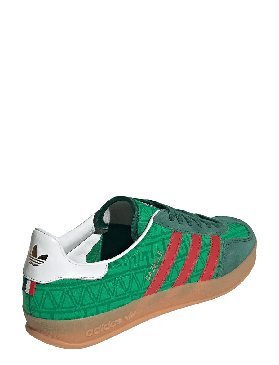 adidas Originals - GAZELLE INDOOR - laag sneakers - green/betsca/cgreen - 3
