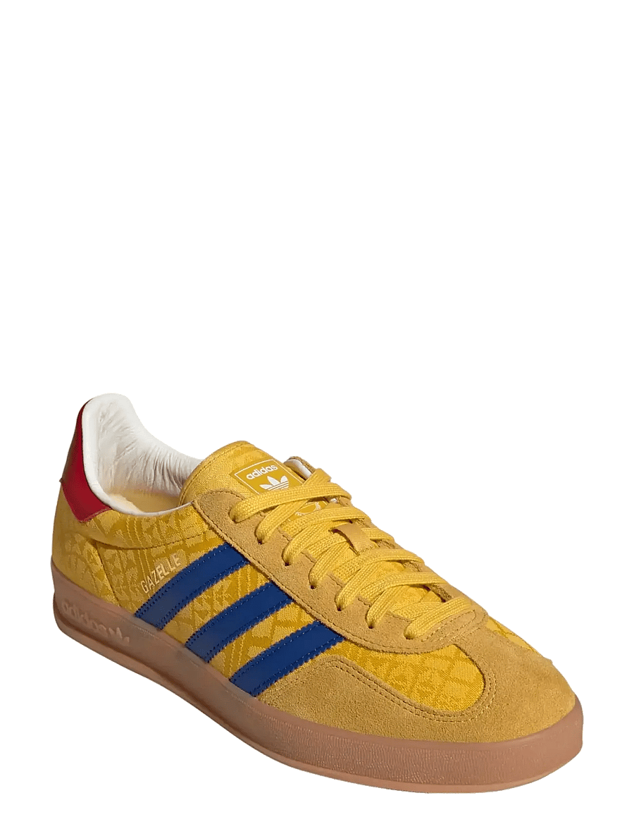 adidas Originals - GAZELLE INDOOR - niedriger schnitt - bogold/poblue/tmcord - 0