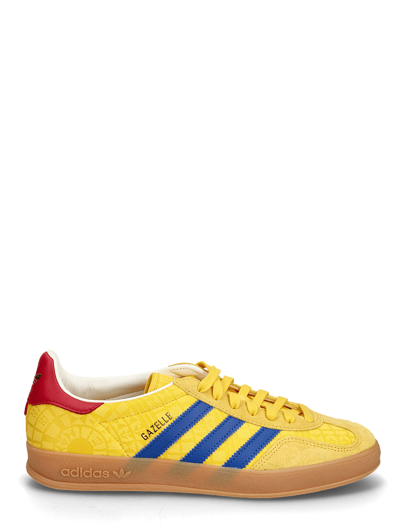 adidas Originals - GAZELLE INDOOR - przed kostkę - bogold/poblue/tmcord - 1