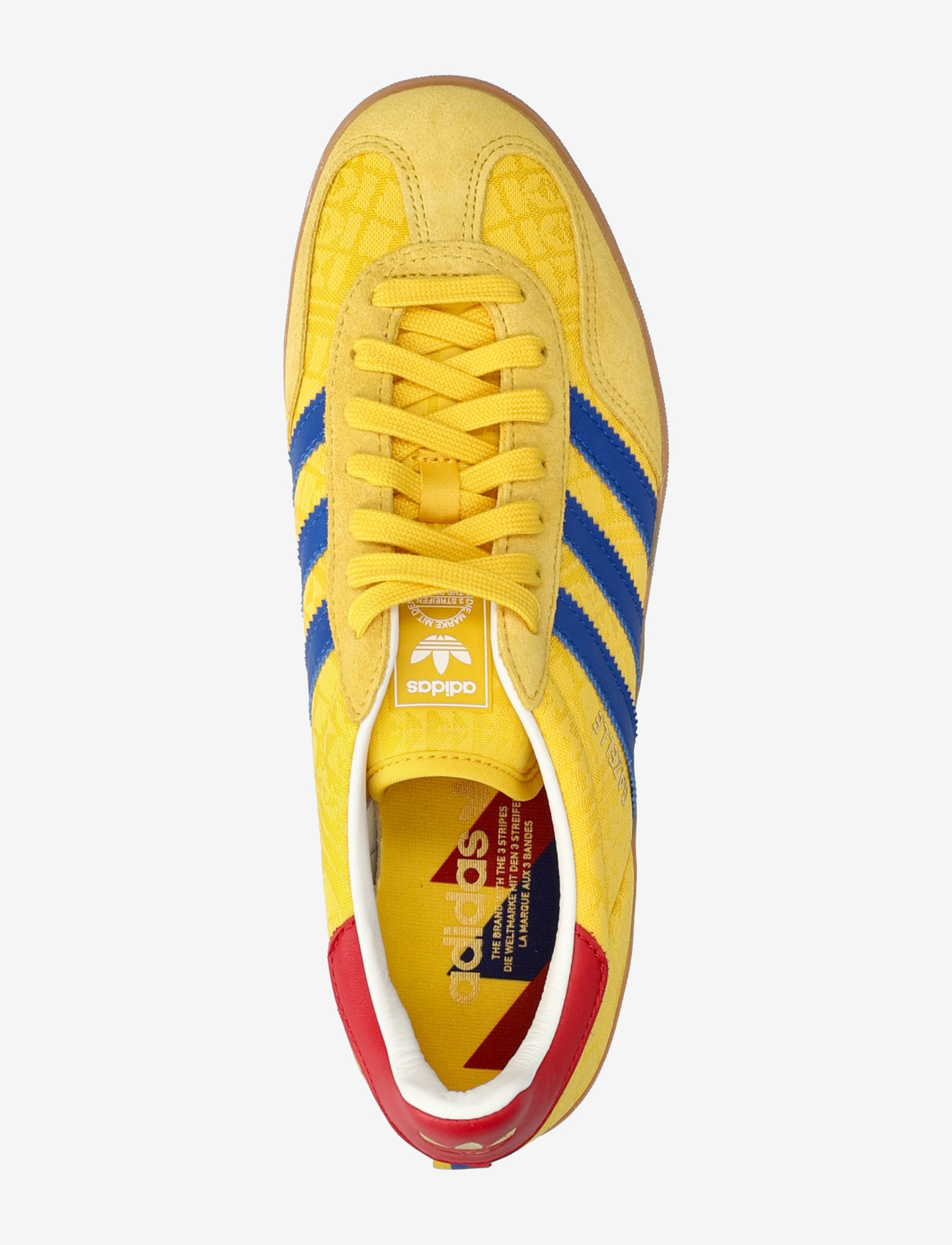 adidas Originals - GAZELLE INDOOR - lave sneakers - bogold/poblue/tmcord - 3