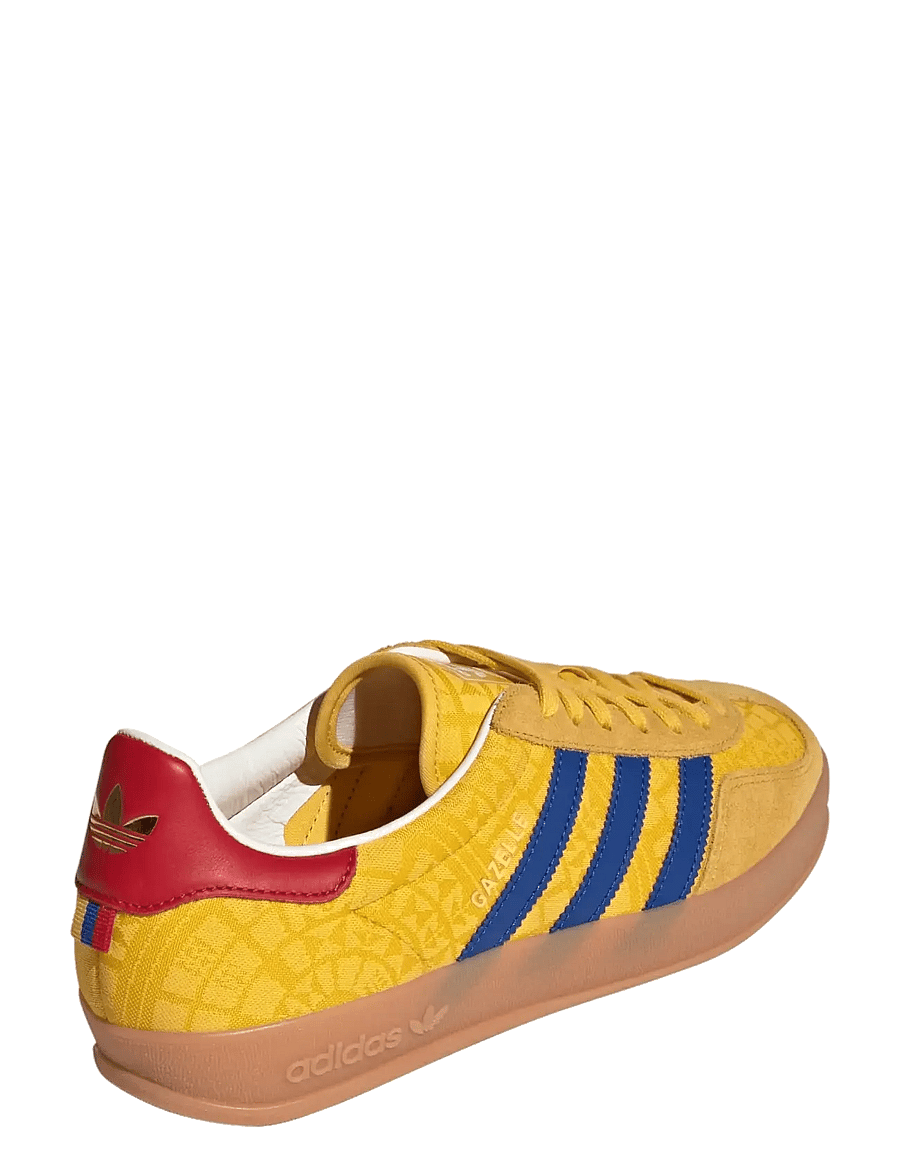 adidas Originals - GAZELLE INDOOR - niedriger schnitt - bogold/poblue/tmcord - 3