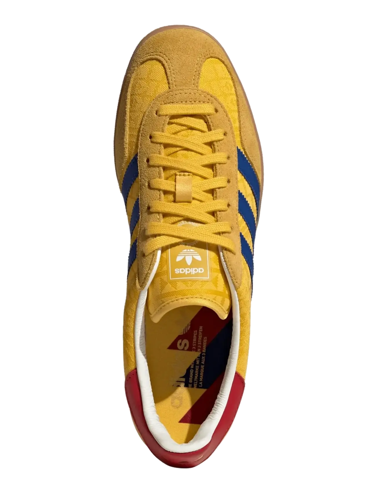 adidas Originals - GAZELLE INDOOR - niedriger schnitt - bogold/poblue/tmcord - 4