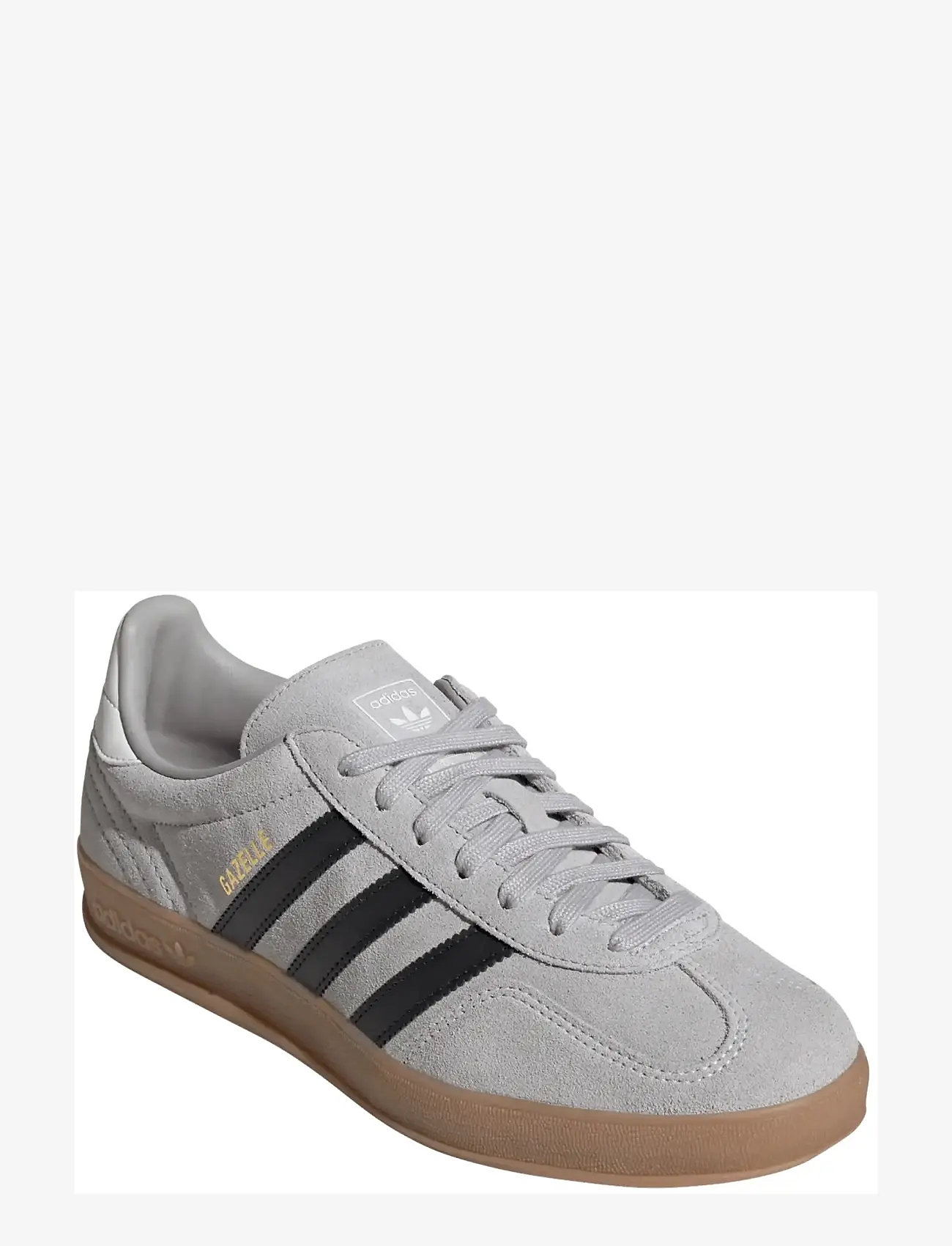 adidas Originals - GAZELLE INDOOR - niedriger schnitt - gretwo/cblack/gum4 - 0