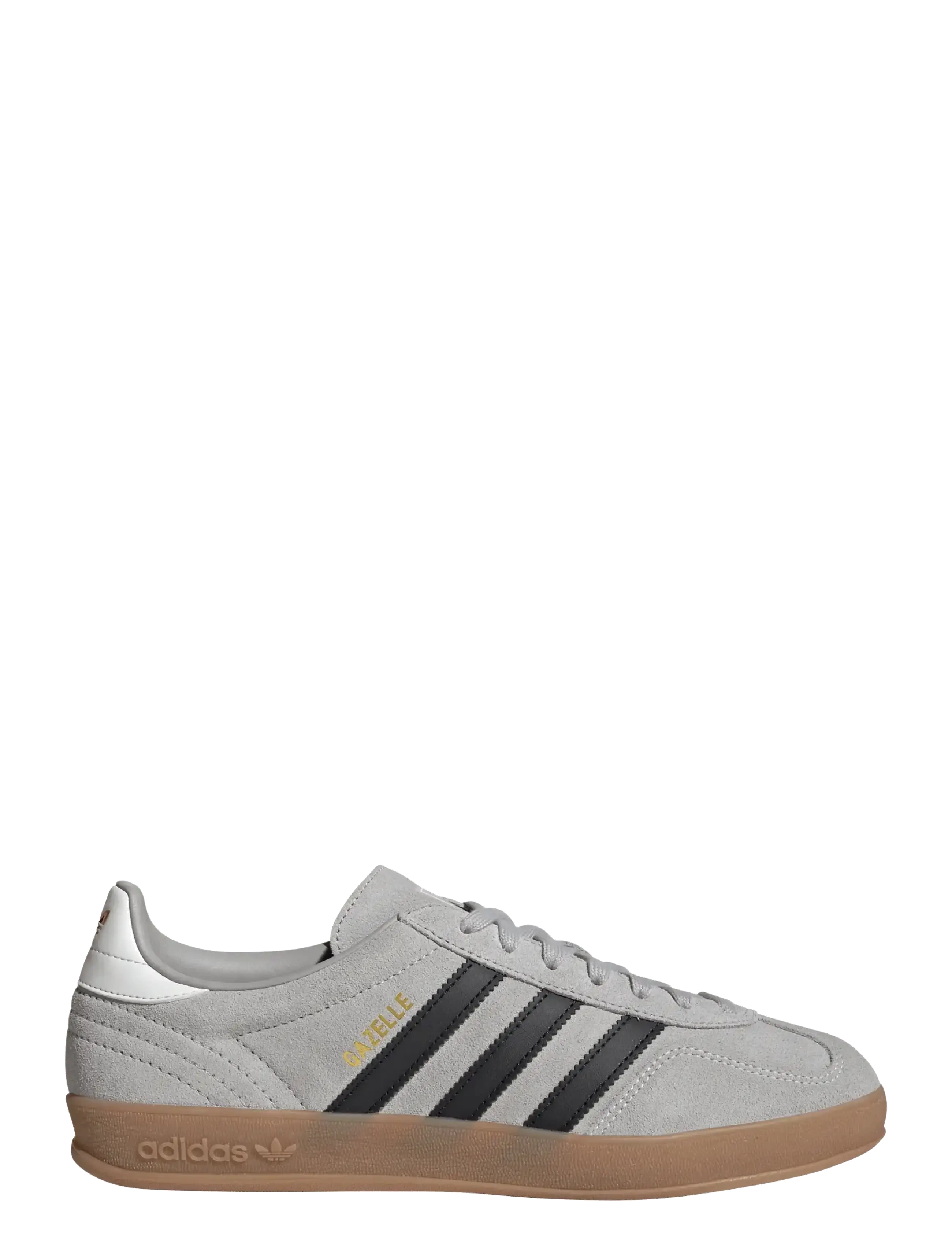 adidas Originals - GAZELLE INDOOR - low tops - gretwo/cblack/gum4 - 1