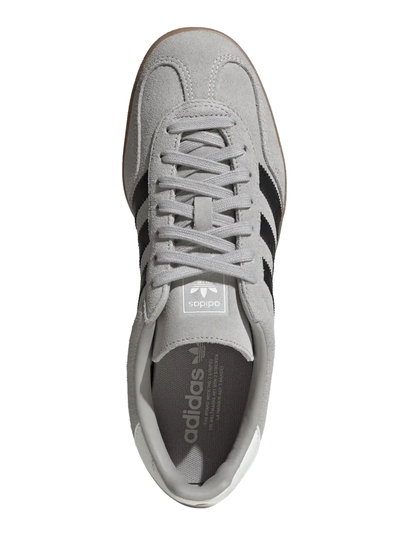 adidas Originals - GAZELLE INDOOR - low tops - gretwo/cblack/gum4 - 4