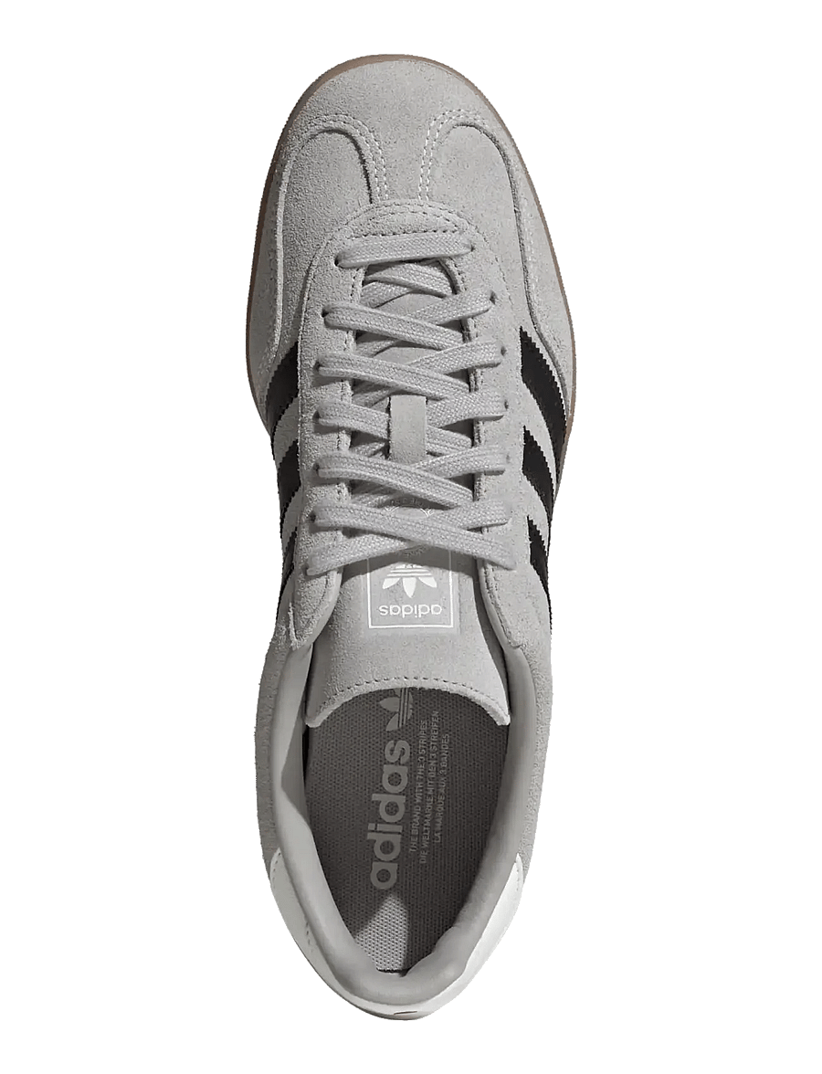 adidas Originals - GAZELLE INDOOR - madala säärega - gretwo/cblack/gum4 - 4