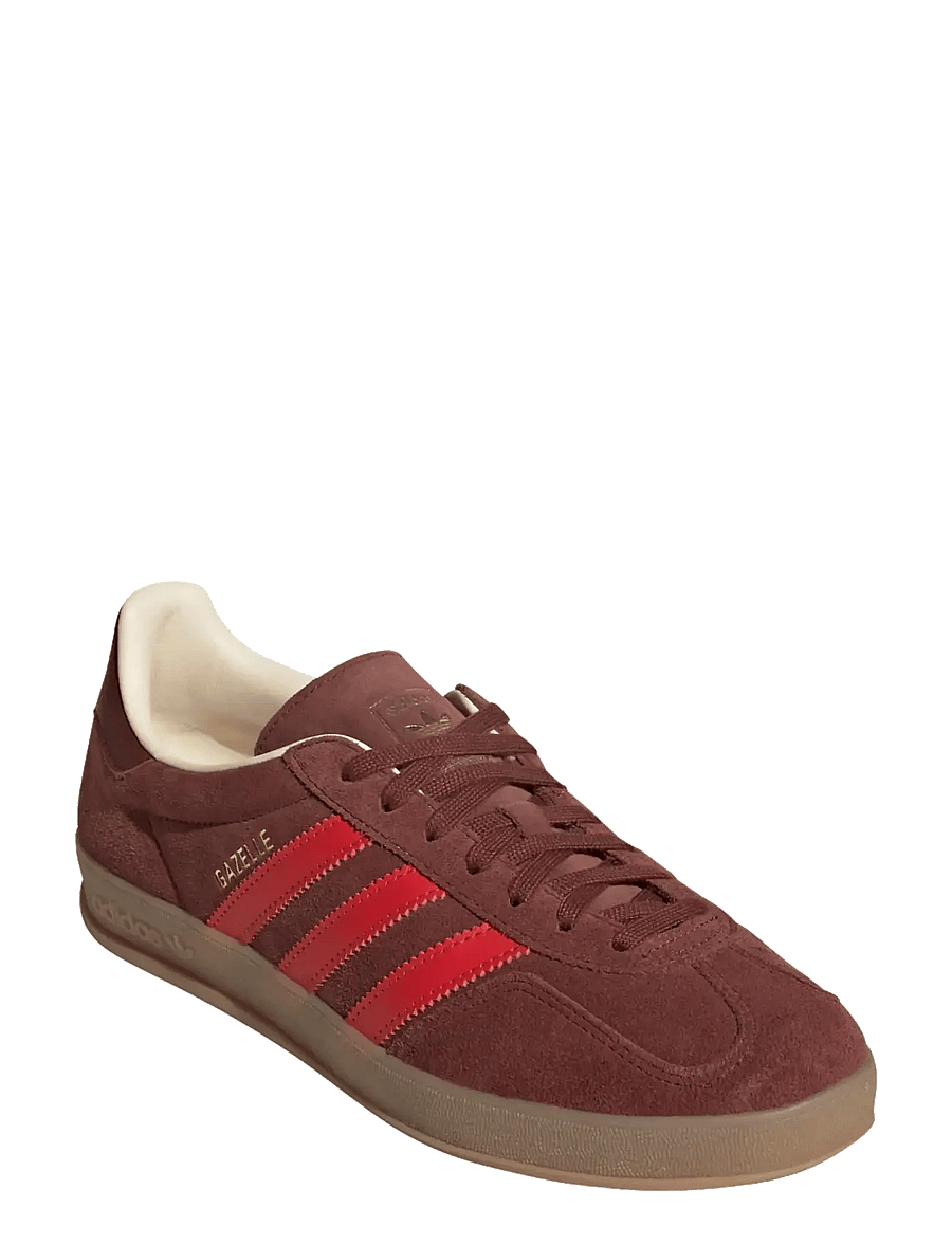 adidas Originals - GAZELLE INDOOR - niedriger schnitt - foxbrn/red/gum4 - 0