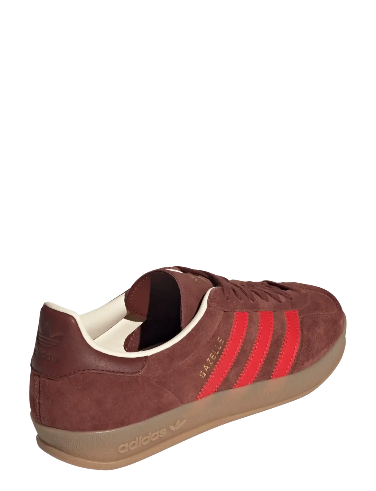 adidas Originals - GAZELLE INDOOR - lave sneakers - foxbrn/red/gum4 - 3