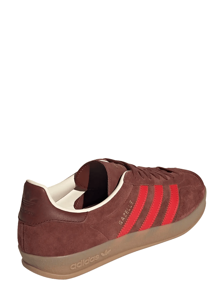 adidas Originals - GAZELLE INDOOR - niedriger schnitt - foxbrn/red/gum4 - 3