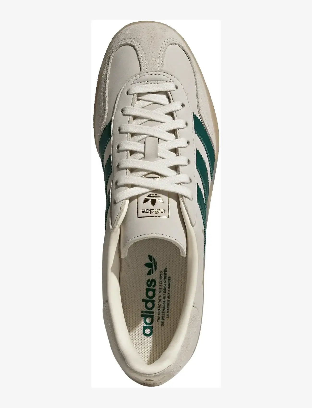 adidas Originals - GAZELLE INDOOR - niedriger schnitt - crewht/cgreen/gum3 - 4