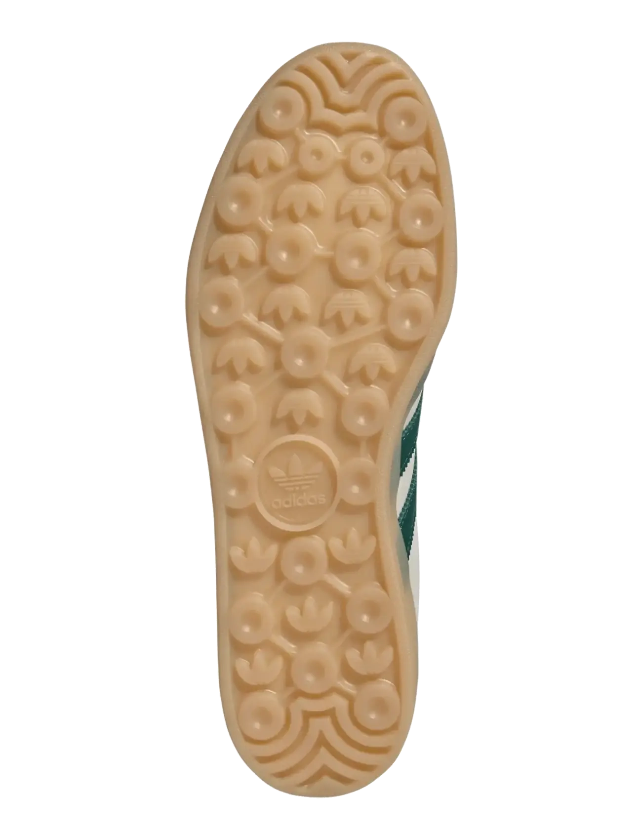adidas Originals - GAZELLE INDOOR - lágir strigaskór - crewht/cgreen/gum3 - 5