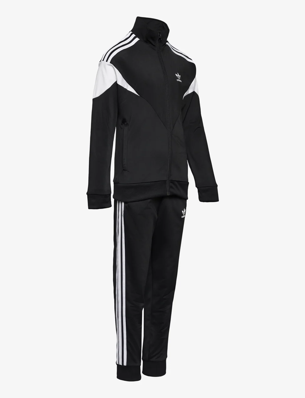 Black adidas shop originals tracksuit