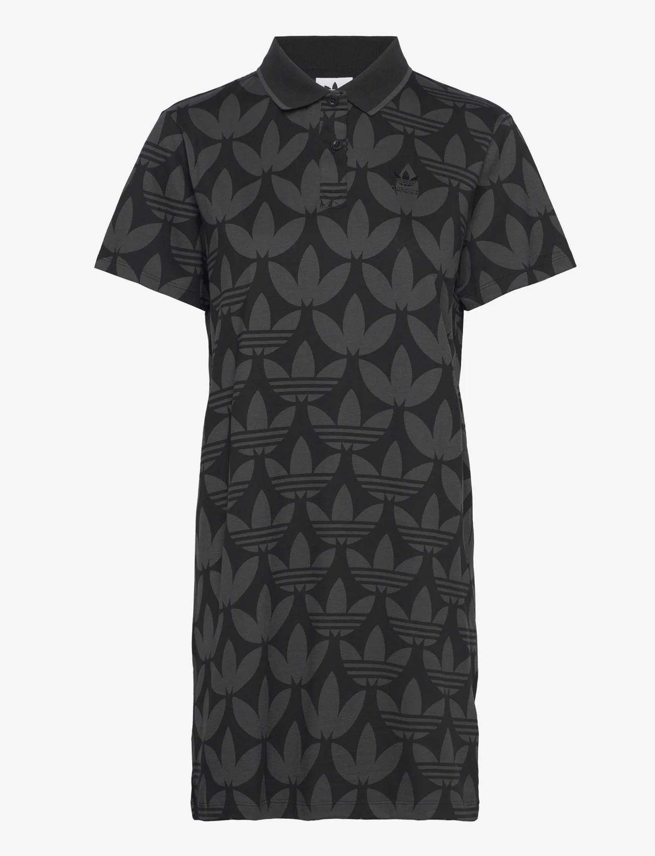 adidas Originals - MONOGRAM DRESS - t-shirtklänningar - black - 0